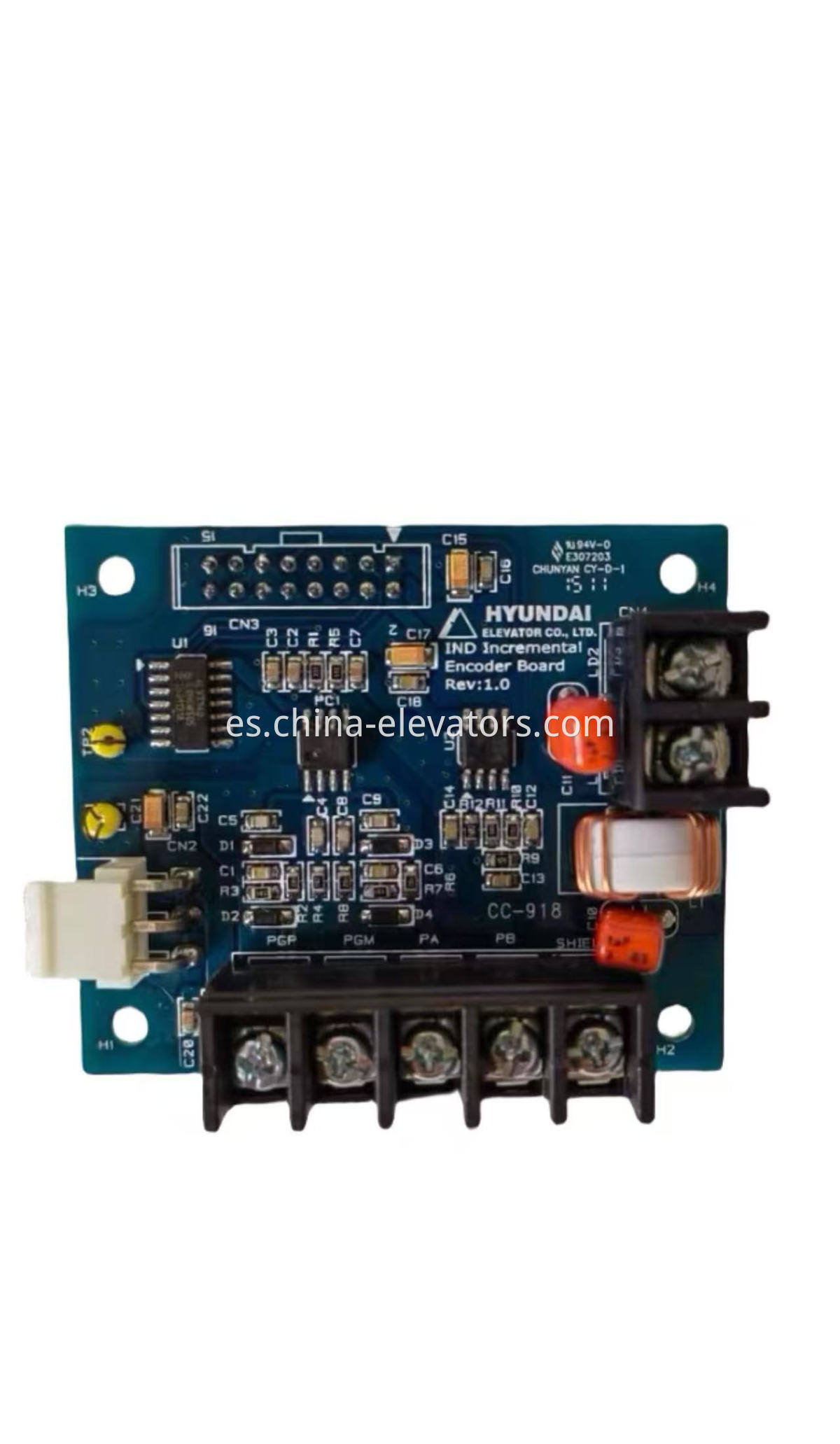 PCB ASSY IND Incremental Encoder Board Rev:1.0 for HYUNDAI Elevators